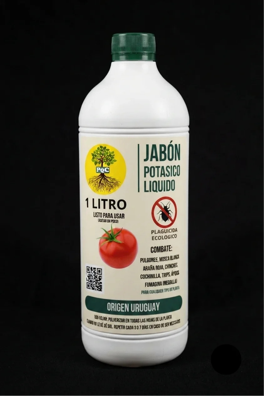 Jabón Potásico Líquido PQC 1 litro repuesto